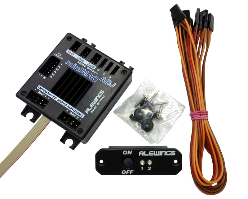 Centrale d'alimentation miniMAC Adjust 5-7,4V 30A with servo matching